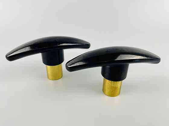 Наконечник важеля універсальний М8, L80 (чорний), латунна втулка різь внутрішня М8 Мукачево