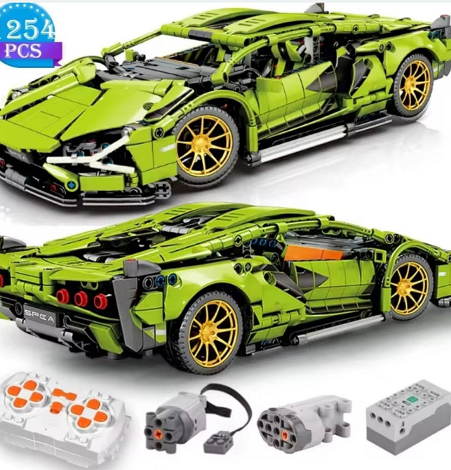 Конструктор 1в1 Lamborghini Sian Technic Lego з Керуванням 1280 + шт. Харків - фото 1