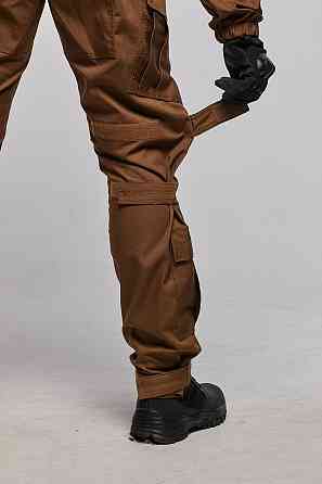 Військові чоловічі літні койот штани, літні штурмові ріп-стоп штани койот для зсу Львів