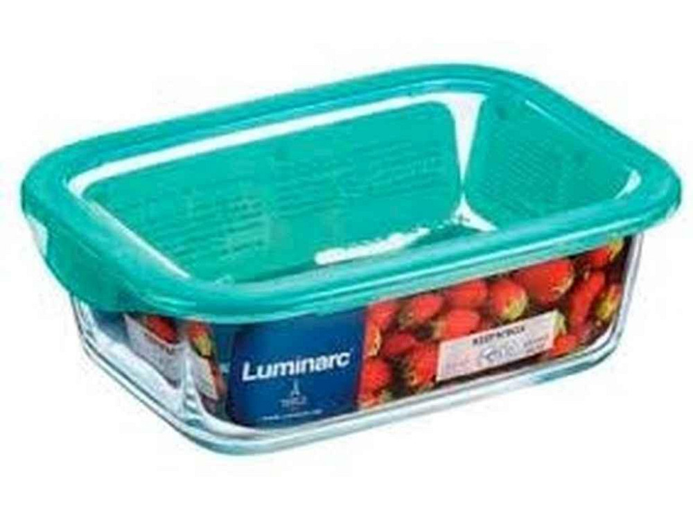 Ємність для їжі прямокутна 1220мл KeepnBox Lagoon P0741 ТМ LUMINARC Київ - фото 1