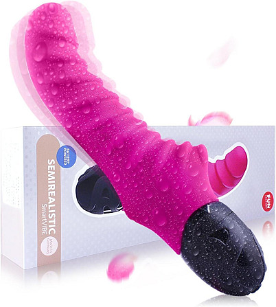 Полуреалистичный водонепроницаемый вибратор для точки G Fun Factory Semirealistic из Германии Днепр - изображение 1