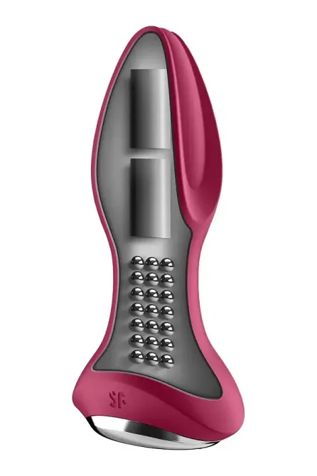 Анальна смарт вібропробка із перлинним масажем Satisfyer Rotator Plug 2+ Violet Львів - фото 3