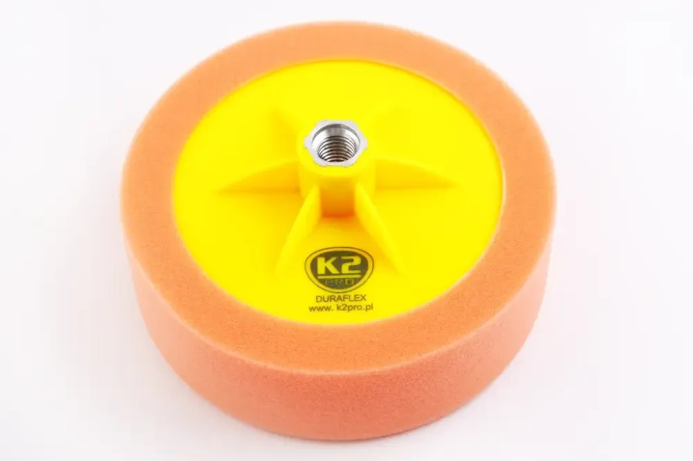 Круг полировальный GP150 K2 Duraflex под резьбу М14 оранжевый Винница - изображение 2