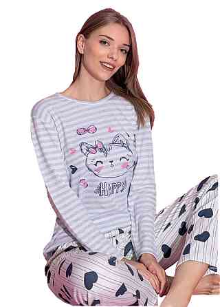 Пижама женская хлопок интерлок ML3198 XXL Киев