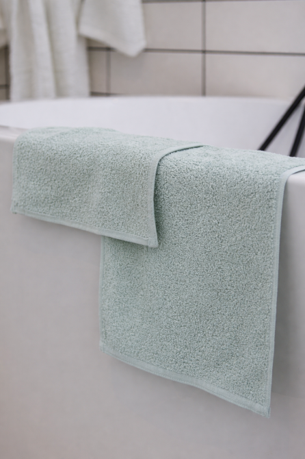 Комплект рушників Ecotton 30х50 см махрові 5 шт. серветки для рук 380 г/м² бірюзовий Коломыя - изображение 1