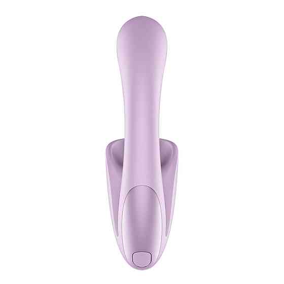 Вагинально-клиторальный вибратор Satisfyer Tongue Expert с язычком Sex Aura Киев