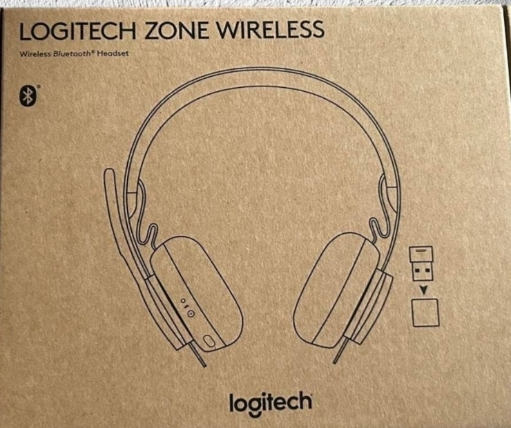 Навушники Logitech Zone Wireless. Київ - фото 1