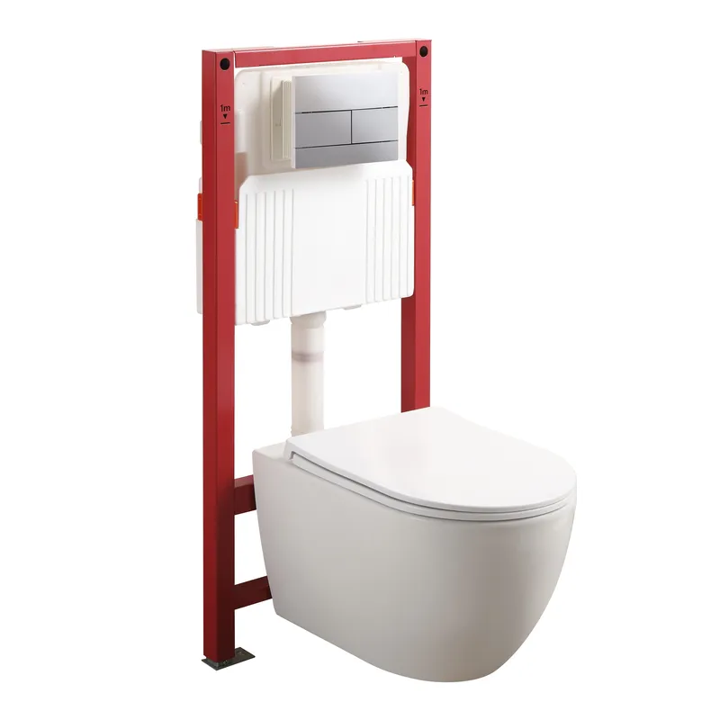 Комплект: Mixxus Premium Ellipse-SET-2102 (в 2 ящ) Унітаз система змиву Tornado 3.0+ Інсталяція Koer KT-0404 + панель KT-0604-01 Київ - фото 1