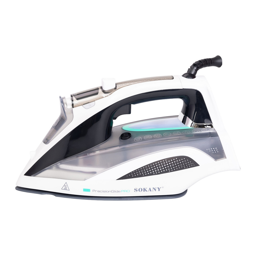 Праска парова ручна з автовідключенням ручна професійна для одягу 2400 Вт Sokany SK-11030 Київ - фото 1