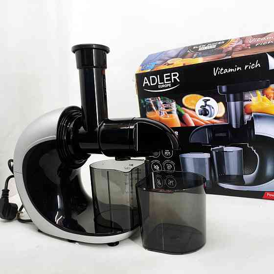 Соковыжималка шнековая для цитрусовых фруктов и овощей Adler AD 4130 домашняя электрическая на 150Вт GP-17 Львов