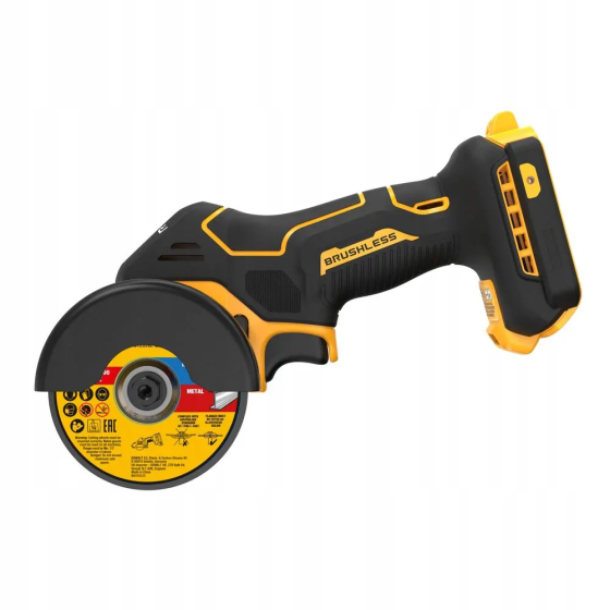 Пила дискова аккумуляторна безщіткова компактна DeWALT DCS438N: без АКБ, диск 76мм, 20000 об/хв (DCS438N) Киев