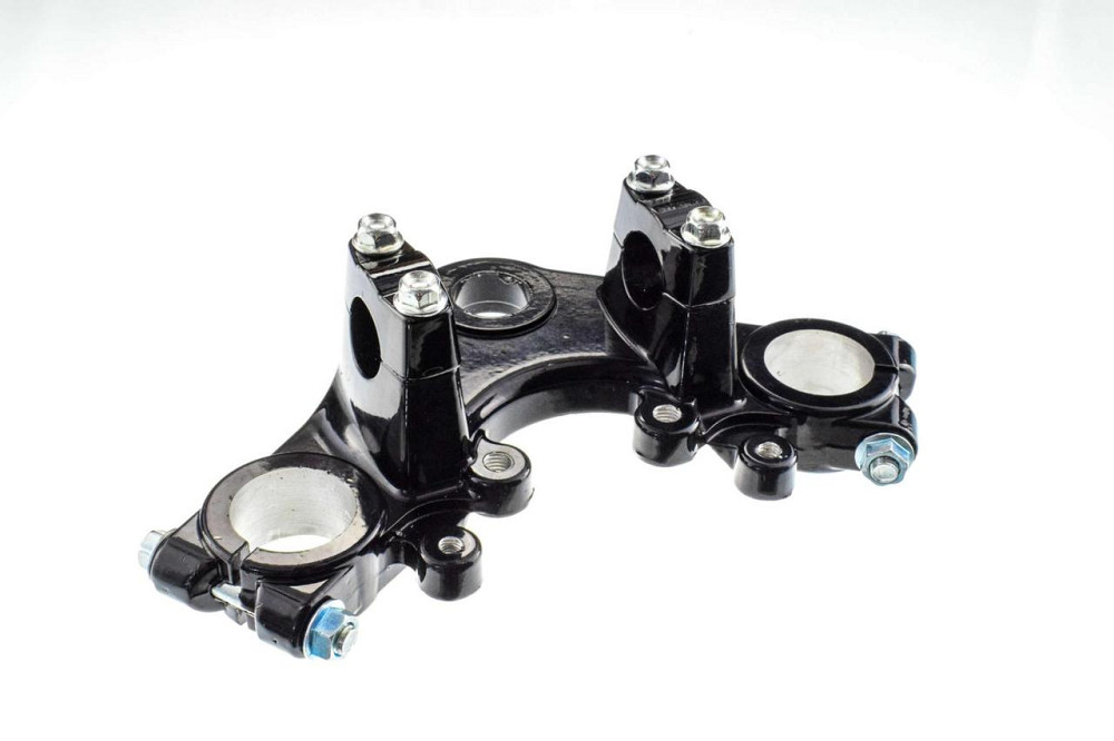 Пластина траверси верхня мотоцикл 4T CB125/150 (алюміній) Мукачево - фото 1