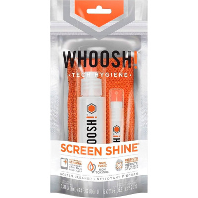 Спрей для очищення Whoosh! Screen Shine DUO 100+8ml, microfiber 14x14cm (1FG108ENFR) Вінниця - фото 1