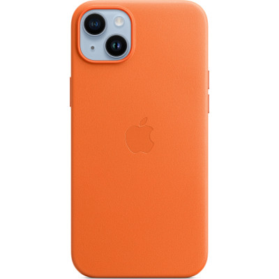 Чехол для мобильного телефона Apple iPhone 14 Plus Leather Case with MagSafe - Orange,Model A2907 (MPPF3ZE/A) Винница - изображение 2
