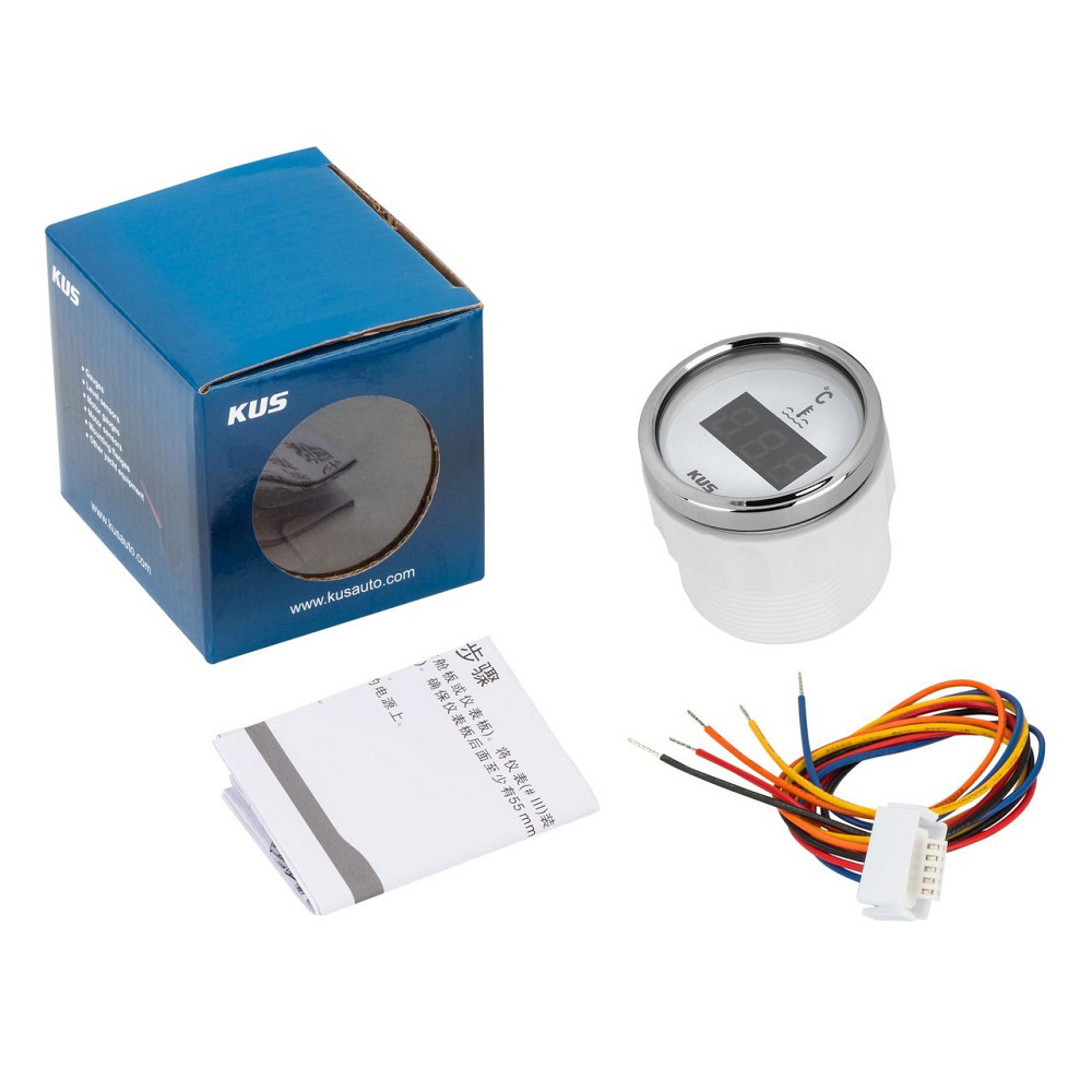 Датчик температури цифровий Wema (Kus) білий Китай KY24100 Черкаси - фото 4