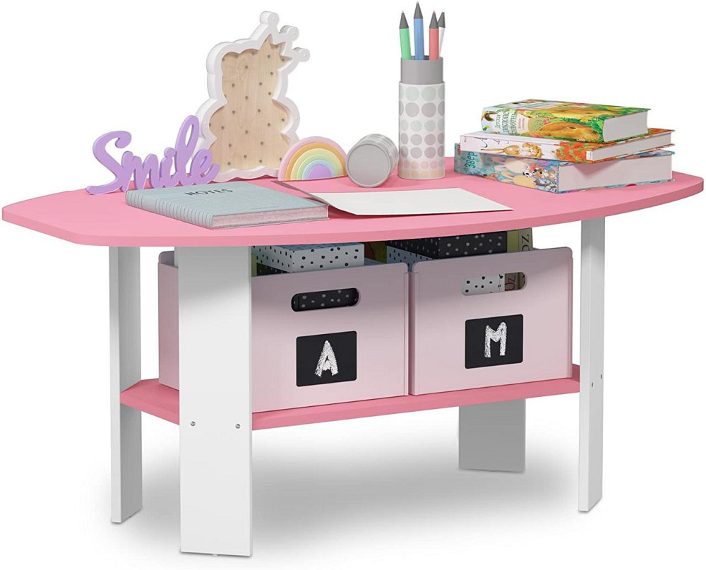 Журнальний столик "Дунавар" зефір-барбі Миколаїв - фото 1