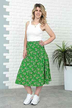 Летняя юбка на запах 