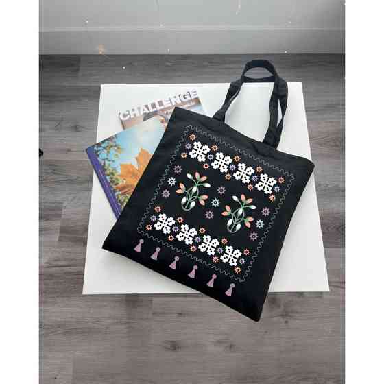 Екошопер BookOpt BK4095 Українські мотиви, чорний Київ