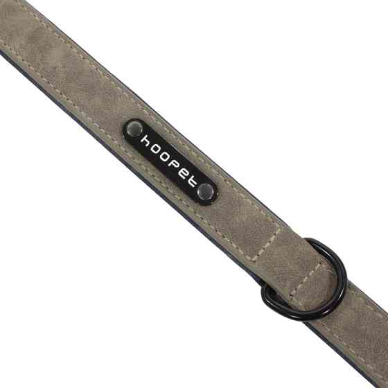 Ошейник двухслойный для собак Hoopet W033 Grey S Киев