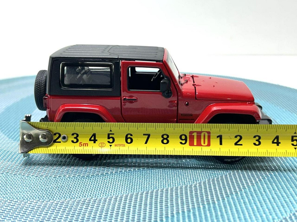 Машина металева Автопром Jeep Wrangler світло звук відчиняються двері капот 1:32 Червона (68331) Чернигов - изображение 5
