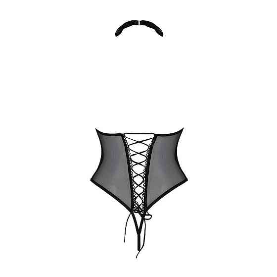 Боді Passion DOMINICA BODY S/M, black Sex Aura Київ