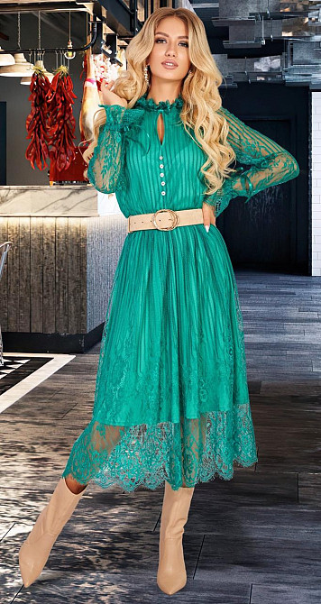 Красивое гипюровое платье (46) Киев - изображение 1