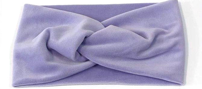 Повязка женская спортивная сиреневая Киев - изображение 1