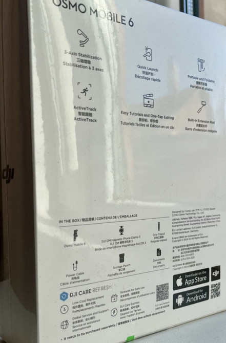 DJI OSMO Mobile 6 стабилизатор стедикам Запечатанный. Харьков - изображение 2