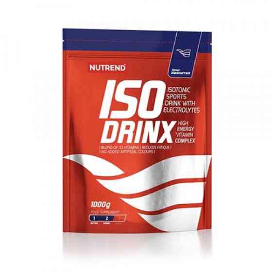 Ізотонік Nutrend IsoDrinx 1000 g (Black currant) Луцьк