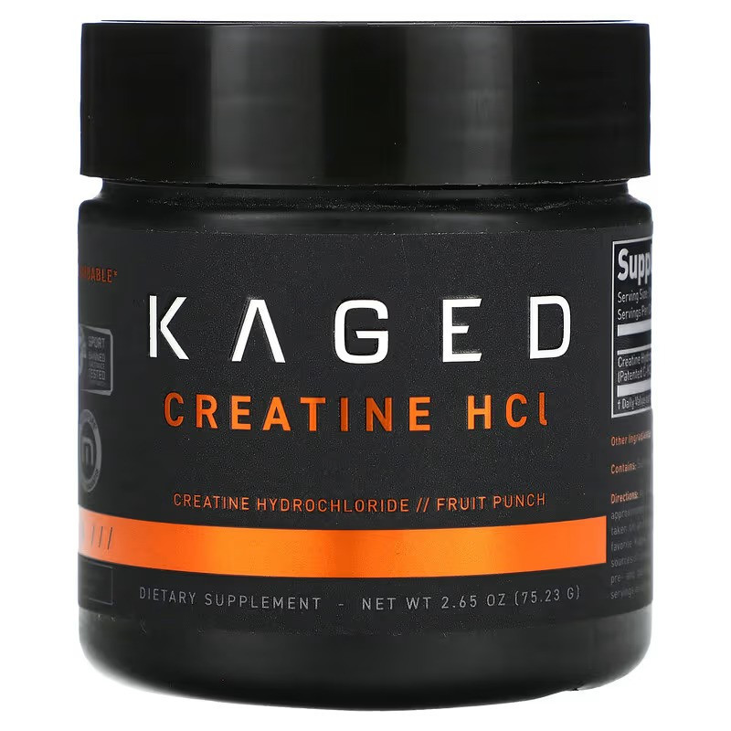 Креатин гідрохлорид Kaged Muscle Creatine HCl, 75.23 g (Fruit Punch) Луцьк - фото 1