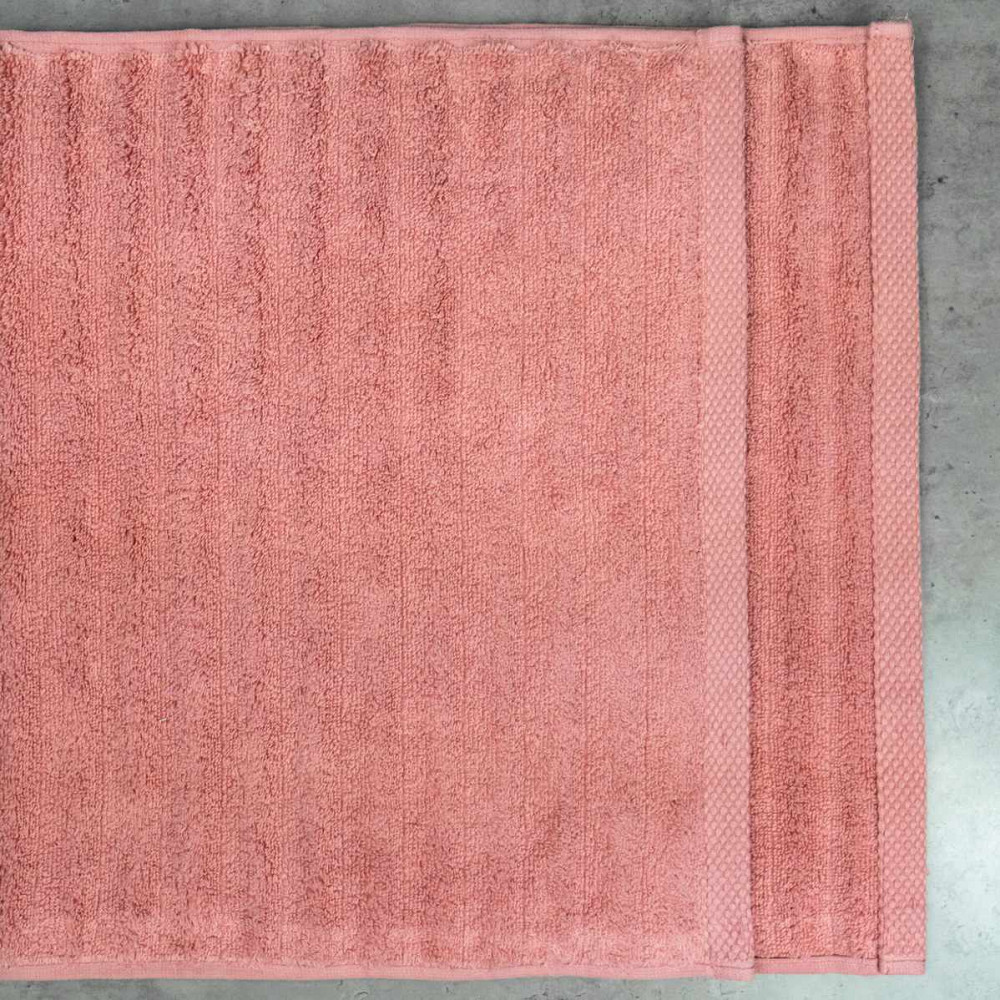 Набор махровых полотенец Зеро Твист 3шт GM Textile 40x70см, 50x90см, 70x140см 550г/м2 (Терракотовый) Сумы - изображение 7