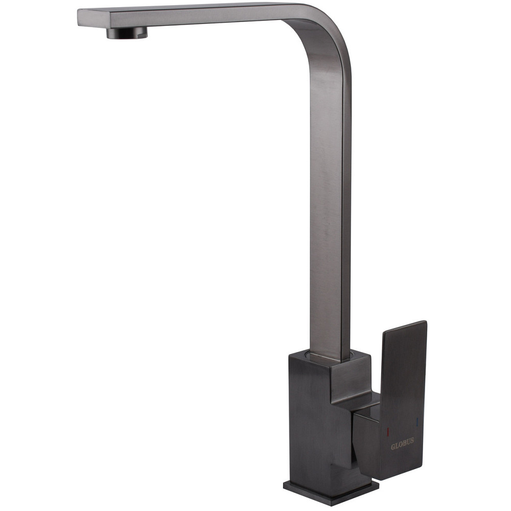 Смеситель для кухни Globus Lux KUBUS SKU-203S-GP (000031567) Киев - изображение 1