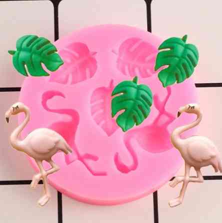Молд кондитерский Фламинго 70 мм розовый Киев