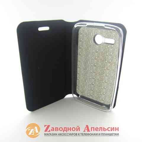 Чохол книжка Lenovo A316 Flip cover black Одеса