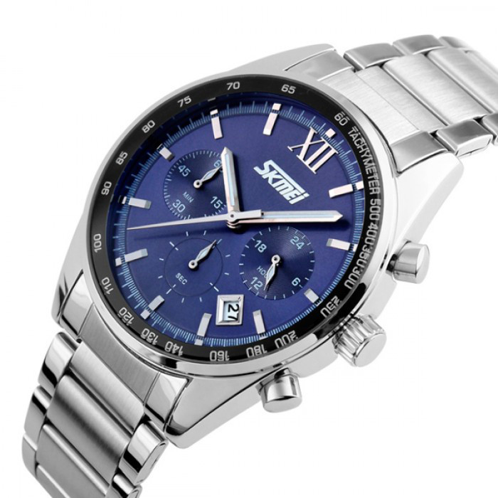 Мужские часы Skmei Tandem Blue Киев - изображение 3