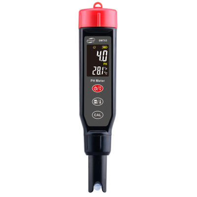 Тестер качества жидкостей Benetech кислотности и температуры (pH-метр) цв дисплей 0,0-14,0 pH (+/-0,1%) ,GM762 (GM762) Винница - изображение 1