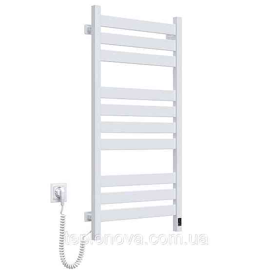 Полотенцесушитель Largo 500х1000 Sensor левый с таймером, белый бархат Черновцы
