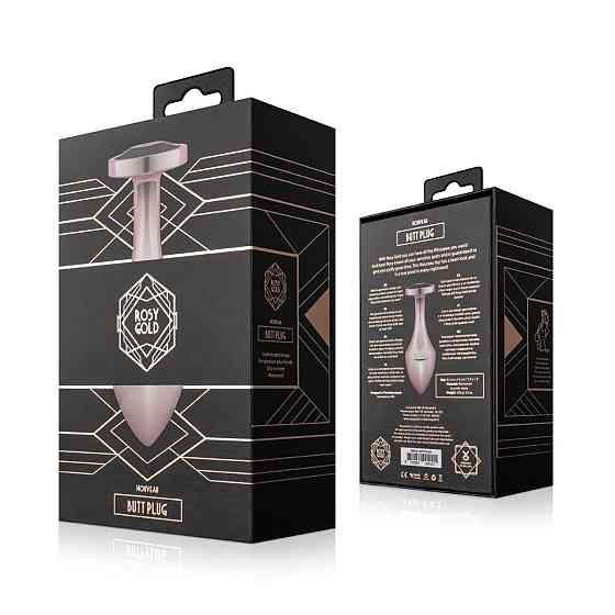 Анальна пробка Rosy Gold - Nouveau Butt Plug Sex Aura Київ