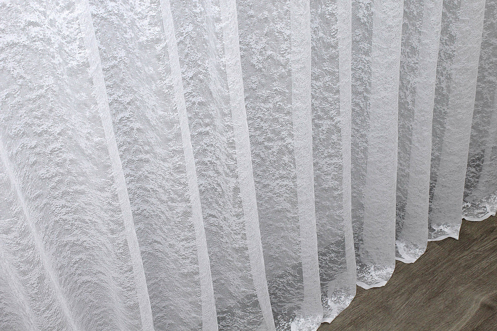 Тюль VR-Textil 702т Мармур Al-2 Жакард Білий 400х270 см (40-516) Київ - фото 6