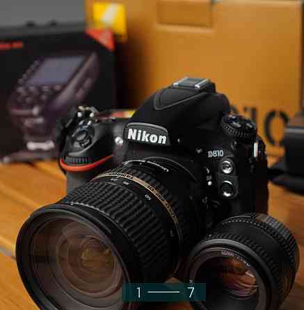 Камера: NIKON D810 + комплект техники. Киев