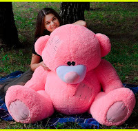 М'яка  іграшка подарунок на 8 березня плюшевий ведмедик Потап 180 см Рожевий Тернопіль - фото 2