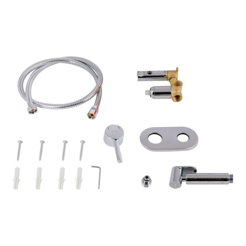 Гигиенический душ из латуни Qtap Inspai-Varius круглый QTINSVARCRMV00440501 Chrome Харьков - изображение 6