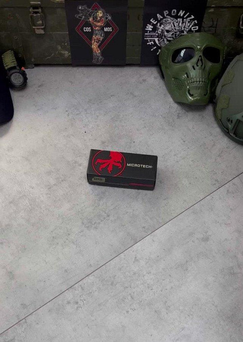 Ніж викидний Microtech чорно сірий ВТ4795 Одеса - фото 2