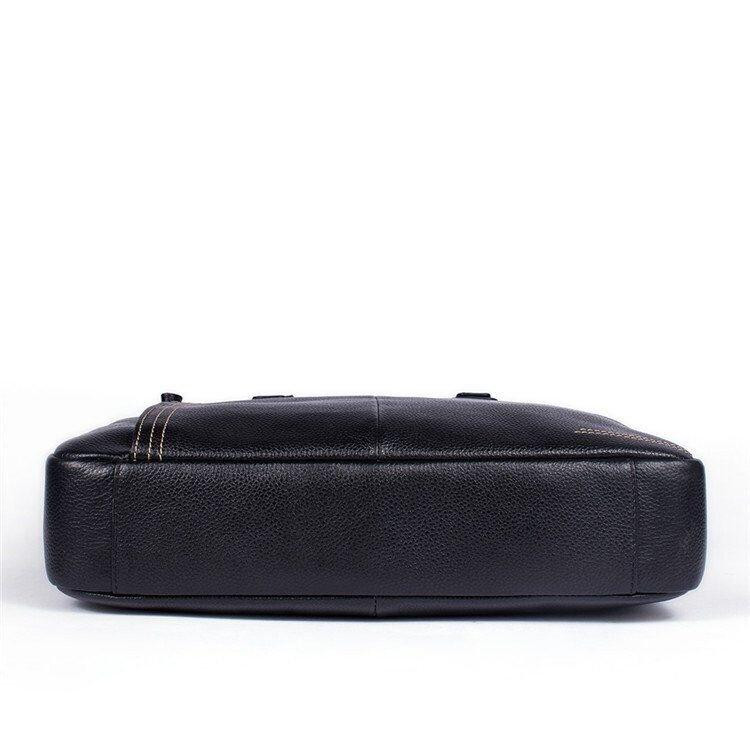 Сумка мужская флотар для ноутбака Vintage 14672 Черная Киев - изображение 3