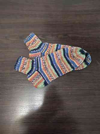 Носки тёплые, вязаные, ручная работа, топ Крохатушка одяг Киев