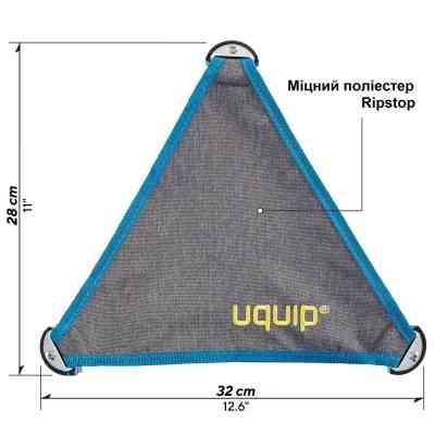 Стілець складаний Uquip Trinity L Grey (244033) Вінниця