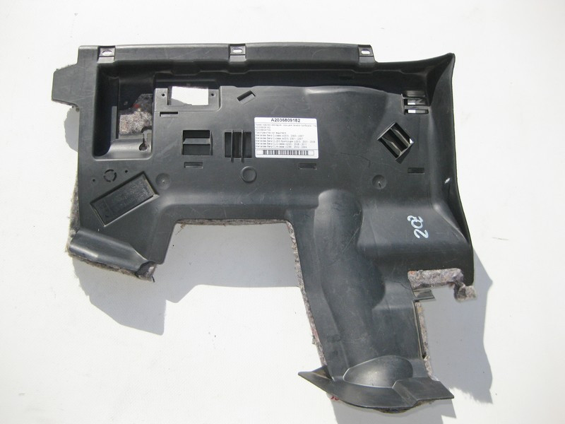 Mercedes-Benz  A2036809182 Ліва нижня накладка - кришка панелі приладів - торпеди C-Class W203 CLC Sportcoupe C203 CLK C209 Одесса - изображение 1