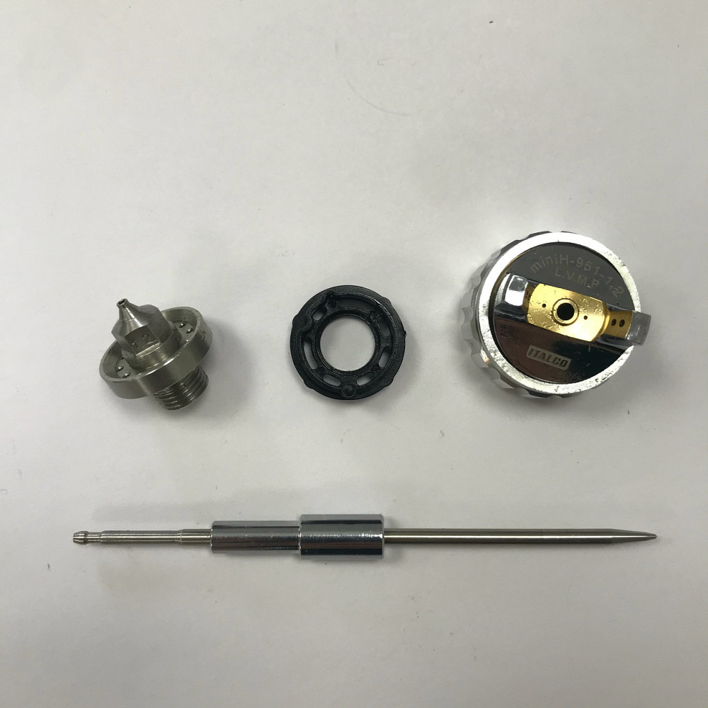 Сопло 1,2мм для краскопульта D-951-MINI LVMP ITALCO NS-D-951-MINI-1.2LM Чернигов - изображение 3