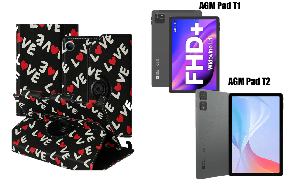 Чехол Spinner360 для планшета AGM PAD T1, AGM Pad T2, цвет Art-Premium Киев - изображение 1