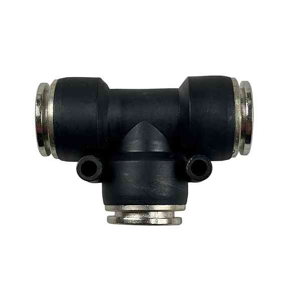 Аварійне метал+пластик трійник 16x16x16 з'єднання Мукачево